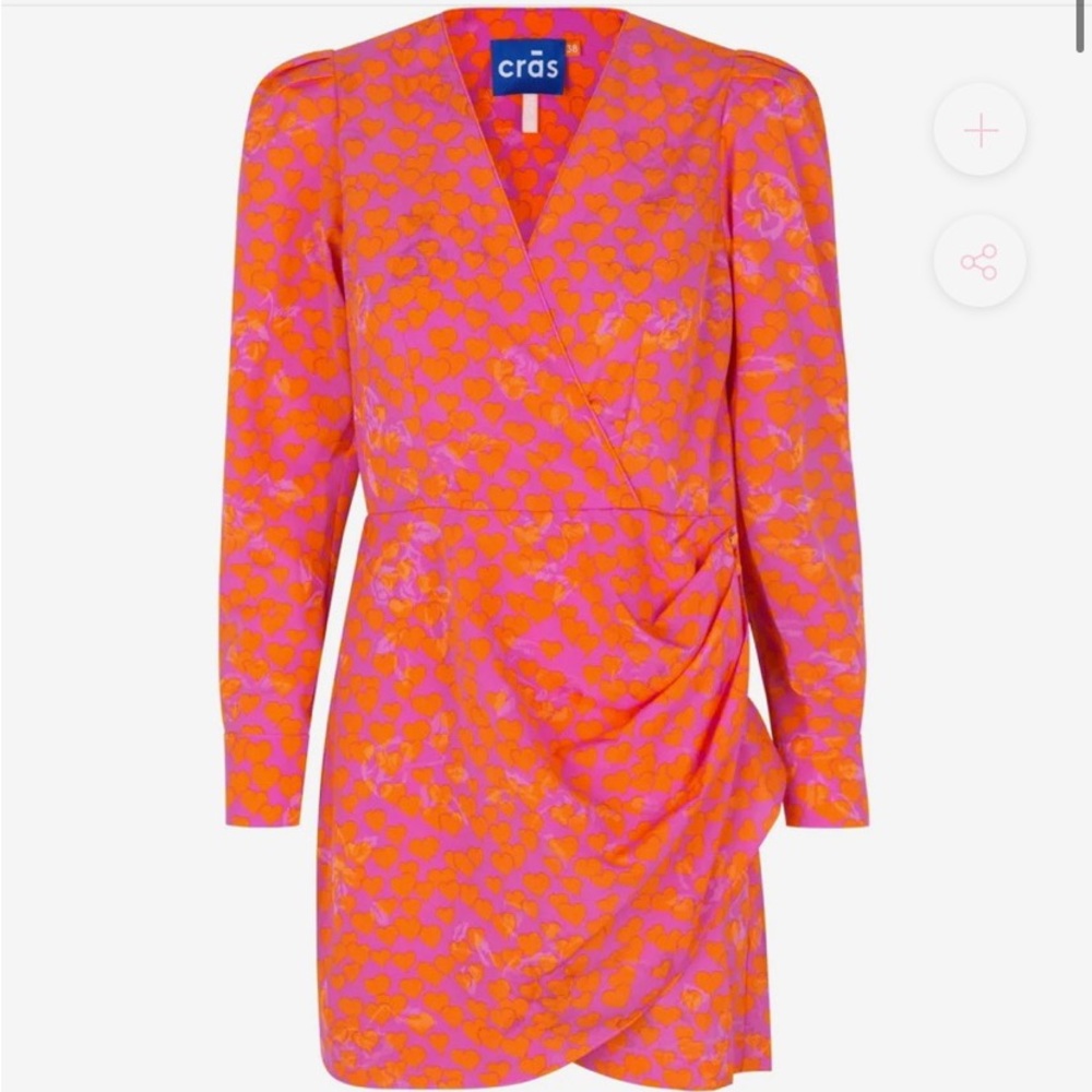 Crās Yvonne Mini Dress Hearts